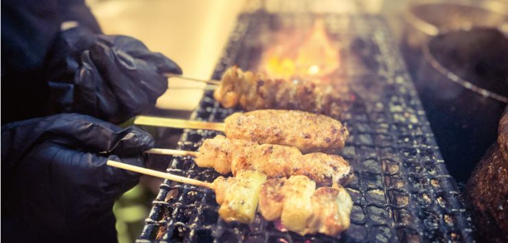 土佐備長炭を使用